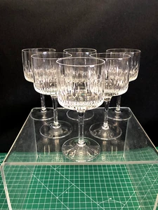 6x Weißweingläser Stengelgläser Kristallglas WMF Vintage Art Déco Carola - Bild 1 von 8