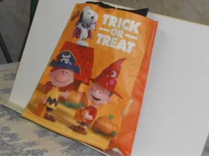 2015 Promo The Peanuts Movie Halloween Trick or Treat Tote Bag - Picture 1 of 5
