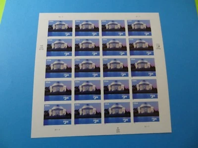 Stamps US * SC 3647 * MNH * Sheet of 20 * 2002 * Jefferson Memorial * $3.85 - Image 1 of 2