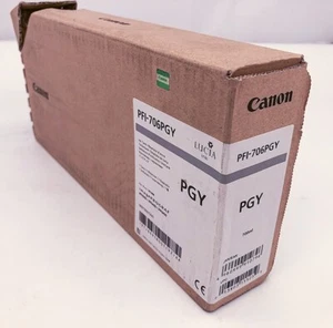 Canon 706-PGY Cartuccia di inchiostro grigio fotografico per ProGraf 8300-9400S - Foto 1 di 3