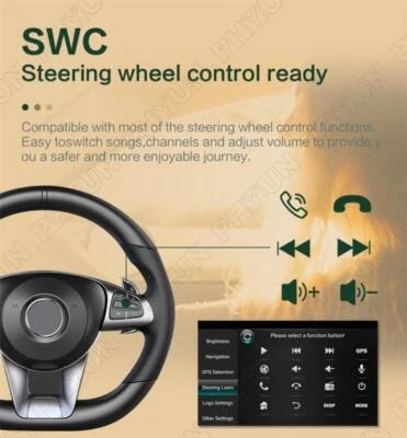 Unidad GPS de radio estéreo Navi Head 9"" Android 11 para Toyota Yaris sedán 2006-2012 Foto 1 de 4