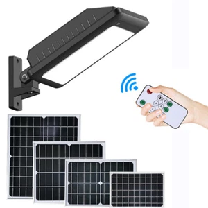 Mono Silicon Solar Lights Outdoor Radar Sensor Light Control Garden Pathway Lamp - Picture 1 of 12