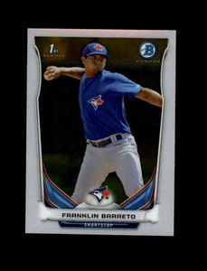 2014 Bowman Chrome Prospect #BCP87 Franklin Barreto (Blue Jays) RC Rookie MINT