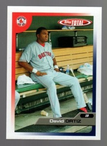 2005 Topps Total David Ortiz Baseball Card Boston Red Sox