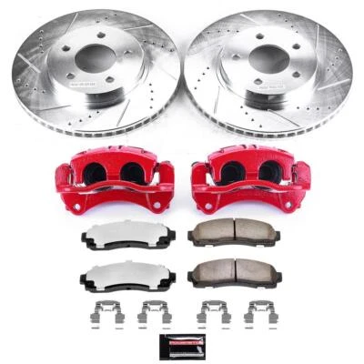 PowerStop Disc Brake Kit - Front - Fits Chevrolet Equinox 2005-2006, Pontiac Tor - Image 1 of 4