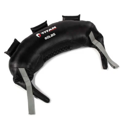 Titan Fitness 60 LB Functional Training Swing Bag, PU Material Bulgarian Bag