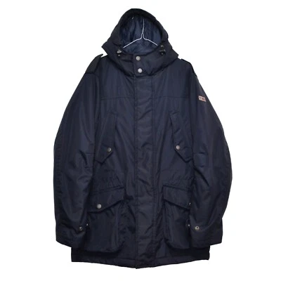 Chaqueta Parka Napapijri Hombre Azul Marino Multi Bolsillo Talla L Foto 1 de 4