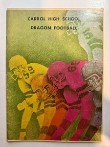 Southlake TX Geschichte Carroll Football High School 1972 Programm Werbung - Bild 1 von 7