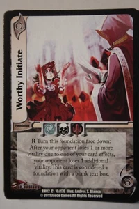 Base Universal Fighting System Red Horizon - Juego "Worthy Initiate" RH02 - Imagen 1 de 1
