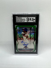 2023 Bowman Chrome Prospect Emaarion Boyd Auto Green Shimmer #/99 - SGC 9.5/10