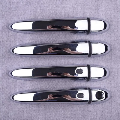 Cubierta de manija de puerta exterior apta para Fiat 500X SUV 2016 a 2023 Foto 1 de 4