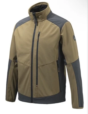 Chaqueta softshell BERETTA Butte marrón nutria para hombre XL transpirable caza nueva con etiquetas Foto 1 de 4