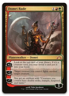 Domri Rade #156 (LP) Gatecrash GTC Magic MTG - Image 1 of 2