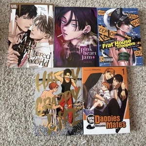 BL MANGA (English) Lot of 5 - Picture 1 of 12