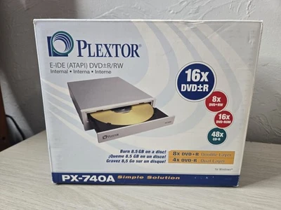 SEALED  Plextor PX-740A DVD/CD-ROM Drive - Image 1 of 4