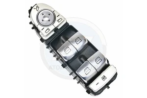 FOR MERCEDES W205 S205 X253 C253 DRIVER WINDOW SWITCH A2229056800 A2229056811 - Picture 1 of 8