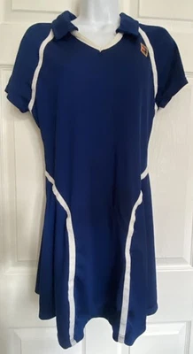 Vestido Tenis Vintage Nike Challenge Azul - Talla M 8/10 - Manchado, ver descripción Foto 1 de 4