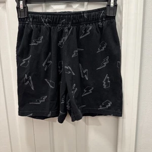 Boys' Knit 'Above the Knee' Pull-On Shorts - Cat & Jack Size M 8 Black - Picture 1 of 4