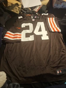Nick Chubb Cleveland Browns NFL Jersey, 3XL New With Tags On Field - Picture 1 of 6