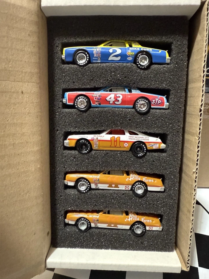 RARE Action 30 Years of Champions 1976-1980 NASCAR 1/64 5 Car Set Dale Earnhardt - Image 1 of 4