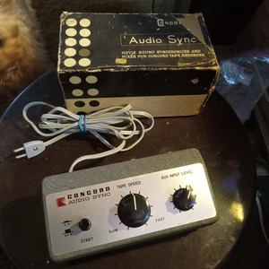 Concord Audio Sync Tape Recorder Mixer Vintage - Foto 1 di 5