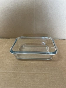 Snapware Pure Pyrex (1) Contenedores rectangulares pequeños de 2 tazas sin tapas - Imagen 1 de 4
