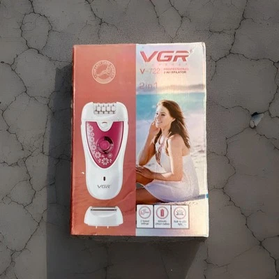VGR V-722 2 In 1 Epilator Professional Lady Electric Shaver Handheld Epilator - Image 1 of 4