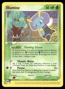 Pokemon Tcg Illumise #38 Pokemon Sandstorm  NM - Picture 1 of 2