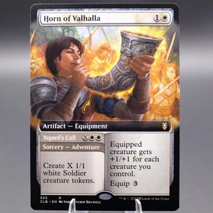 Horn of Valhalla (Extended Art) Normal 555 CLB Commander Legends: Battle for Bal - Bild 1 von 2