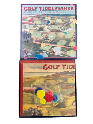 Golf Tiddlywinks - A Game of Fun & Dexterity by Past Times - BNIB - Image 1 of 4