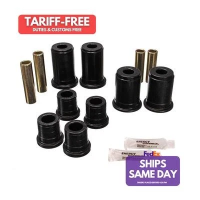 Energy Suspension 3.3147G, Kit Se Adapta a Juego de Bujes de Brazo Gm Frt Ctrl Negro Rendimiento Foto 1 de 4