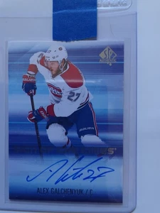 2016 UD SP AUTHENTIC3SOTT-AG ALEX GALCHENYUK SIGN OF THE TIMES AUTO - Picture 1 of 2