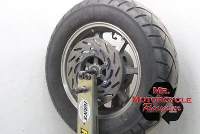 99-07 YAMAHA V STAR 1100 XVS1100 CLASSIC OEM STRAIGHT REAR WHEEL 15x4.50 W9 - Image 1 of 4