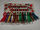 Keystone Key Rings lot of 20 Assorted Colors