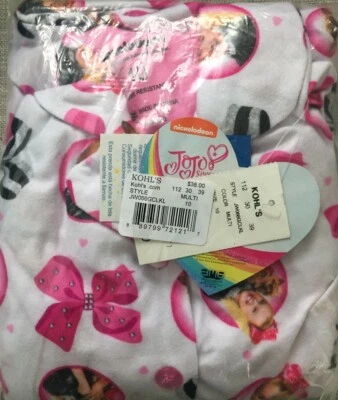 Juego de pijama manga larga JoJo Siwa 2 piezas para niñas. Talla 10 (botón delantero) Foto 1 de 2