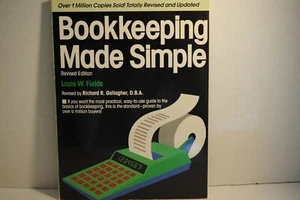 Bookkeeping Made Simple, Louis W. Fields, 1990 PB bookkeeping book - Picture 1 of 1