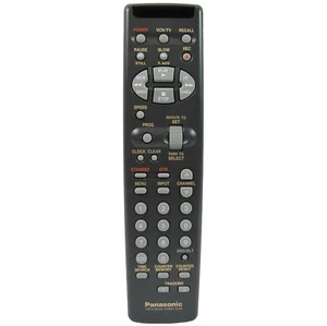 Control remoto VCR original de fábrica Panasonic VSQS1240 PV2301, PV2308, PV3201 - Imagen 1 de 7