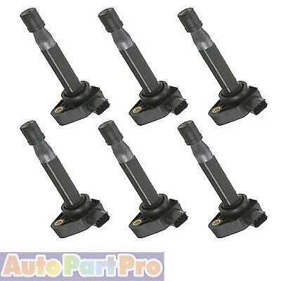Juego de bobinas de encendido IC50 para 01-08 Honda Civic Pilot Ridgeline Acura MDX B286*6 Foto 1 de 2