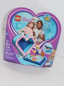 Lego Friends Heart Box Stephanie’s 41356 Age 6+ Girl Gift Blue - Picture 1 of 6