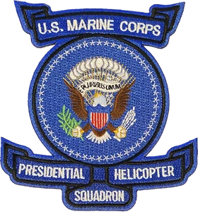 PARCHE DE ESCUADRÓN DE HELICÓPTEROS PRESIDENCIALES DEL CUERPO DE MARINES DE LOS ESTADOS UNIDOS - Imagen 1 de 1
