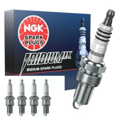 NGK 93501 4pcs Spark Plugs LKAR7BIX-11S IRIDIUM IX Genuine Japan 4pk - Image 1 of 4