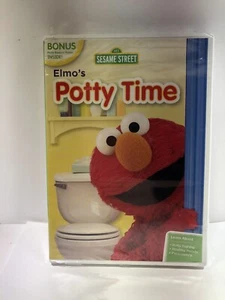 Elmo's Potty Time (DVD, 2006) Factory Sealed, Rips/holes In Wrapping, S19 - Picture 1 of 3