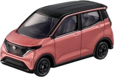 Tomica Nissan Sakura Japan EV Mini Metal Diecast Car Model 1/57 #8 - Image 1 of 3