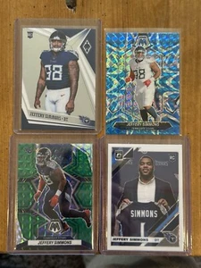 (4) Lote de novato Panini Optic Jeffery Simmons Tennessee Titans 2019 - Imagen 1 de 2