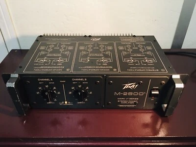 Peavey M-2600 Mark V Series Stereo Power Amplifier Tested - Image 1 of 4