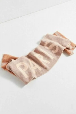 URBAN OUTFITTERS Women's Paris Intarsia Knit Soccer Scarf O/S NWT $44 - Image 1 of 4