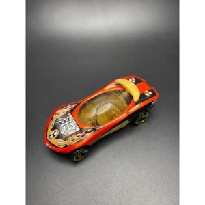 Hot Wheels 1991 Mattel Race Car Red / Black / Yellow - Picture 1 of 5