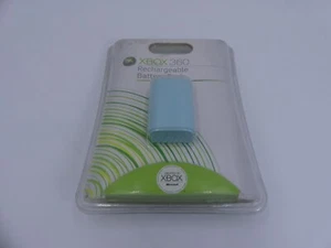 Paquete de Batería Recargable Xbox 360 AZUL VERDE AZULADO FABRICANTE DE EQUIPOS ORIGINALES Microsoft Sellado - Imagen 1 de 3
