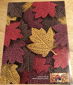 2011 M&Ms Fall Leaves - Magazin Printanzeige - Bild 1 von 1