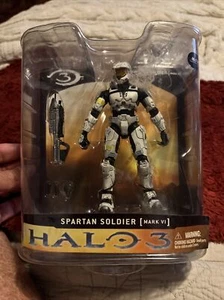2008 HALO 3 SERIES 1 - SPARTAN SOLDER MARKVI - WHITE Variation Sealed - Picture 1 of 3